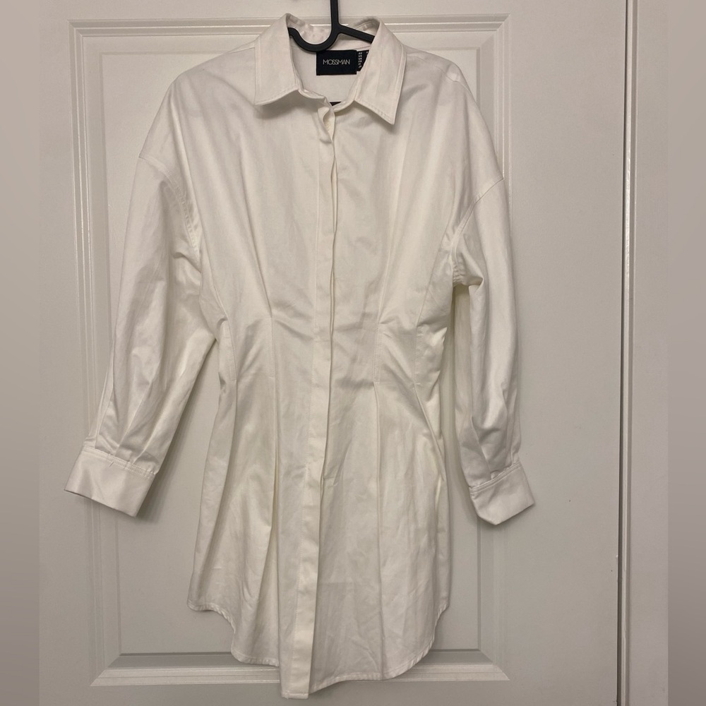 Mossman A New Light Dress, White, Women Size 2. Retail $199